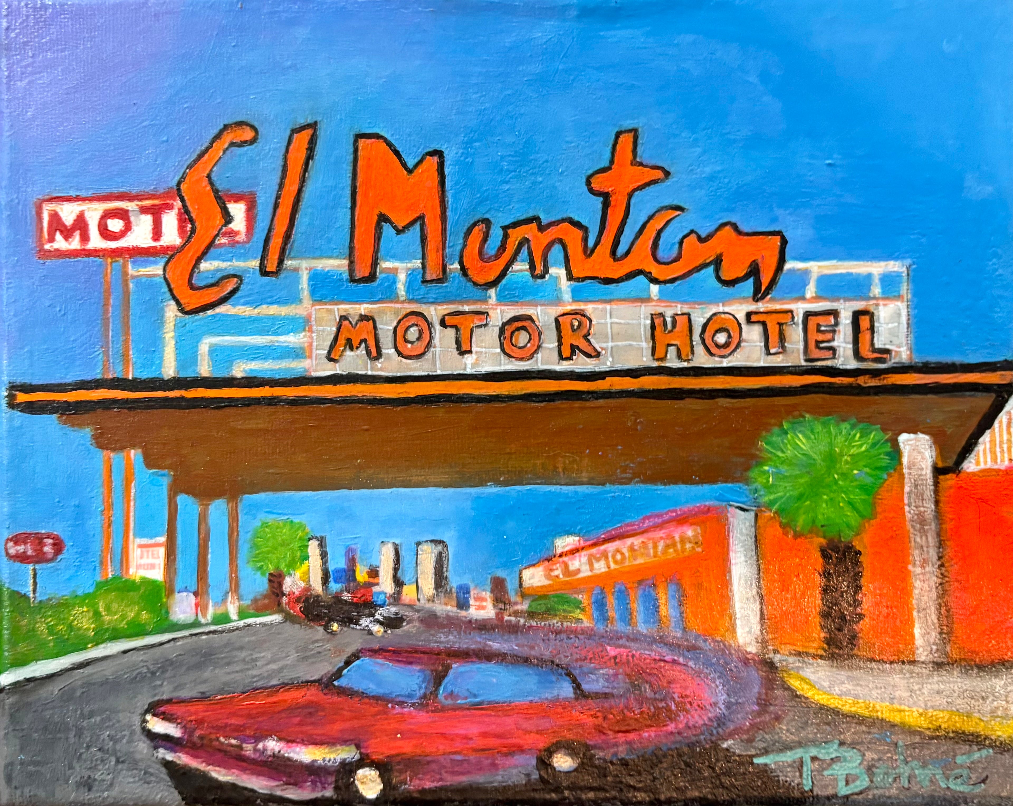 Only Time Will Tell at Montan Motel 8”x10” Limited Edition 1/10 Signed and Numbered Print