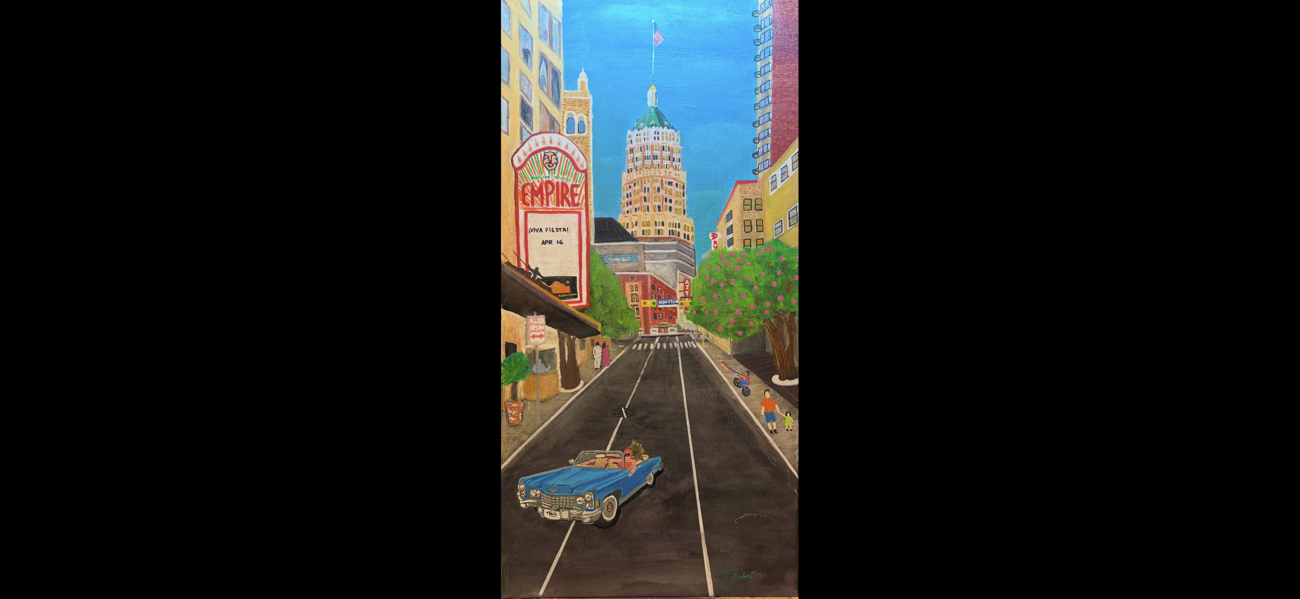 Going the Wrong Way at Empire Theatre Limited 1/20 Print 7”x13”