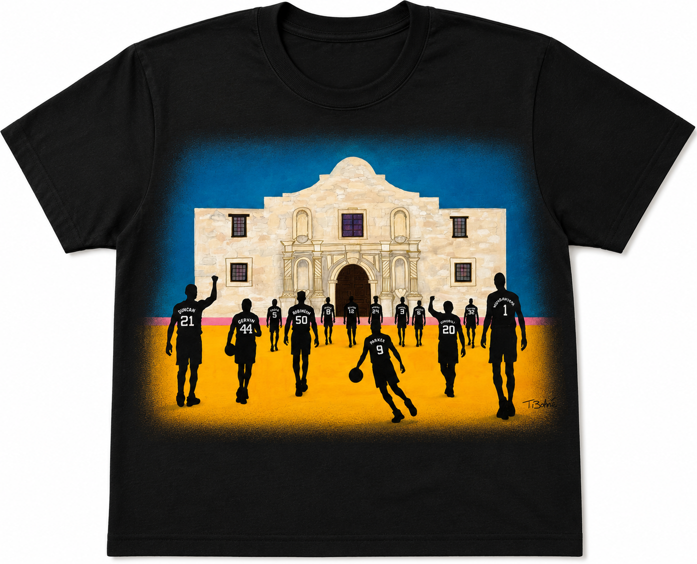 Pre-Order San Antonio Basketball Legends T-Shirt