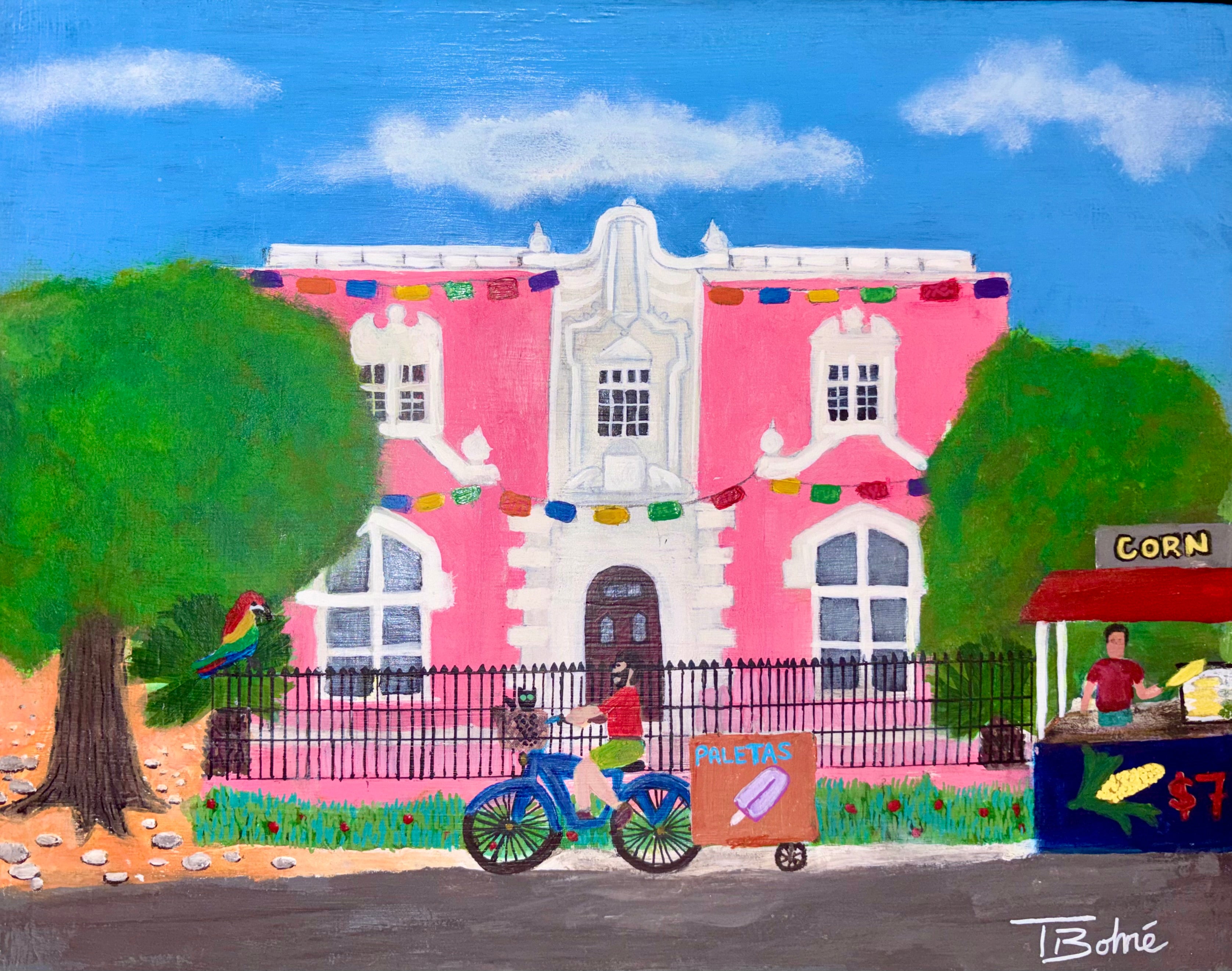 Paleta Cat at Liberty Bar 8”x10” Print