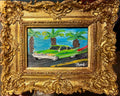 “Coupe DeVille in Tobin Hill” 4”x6”Original Painting by Taylor Etienne Bohné