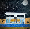 ET Phone Prada Marfa 1/- Signed Numbered 10”x10” Print